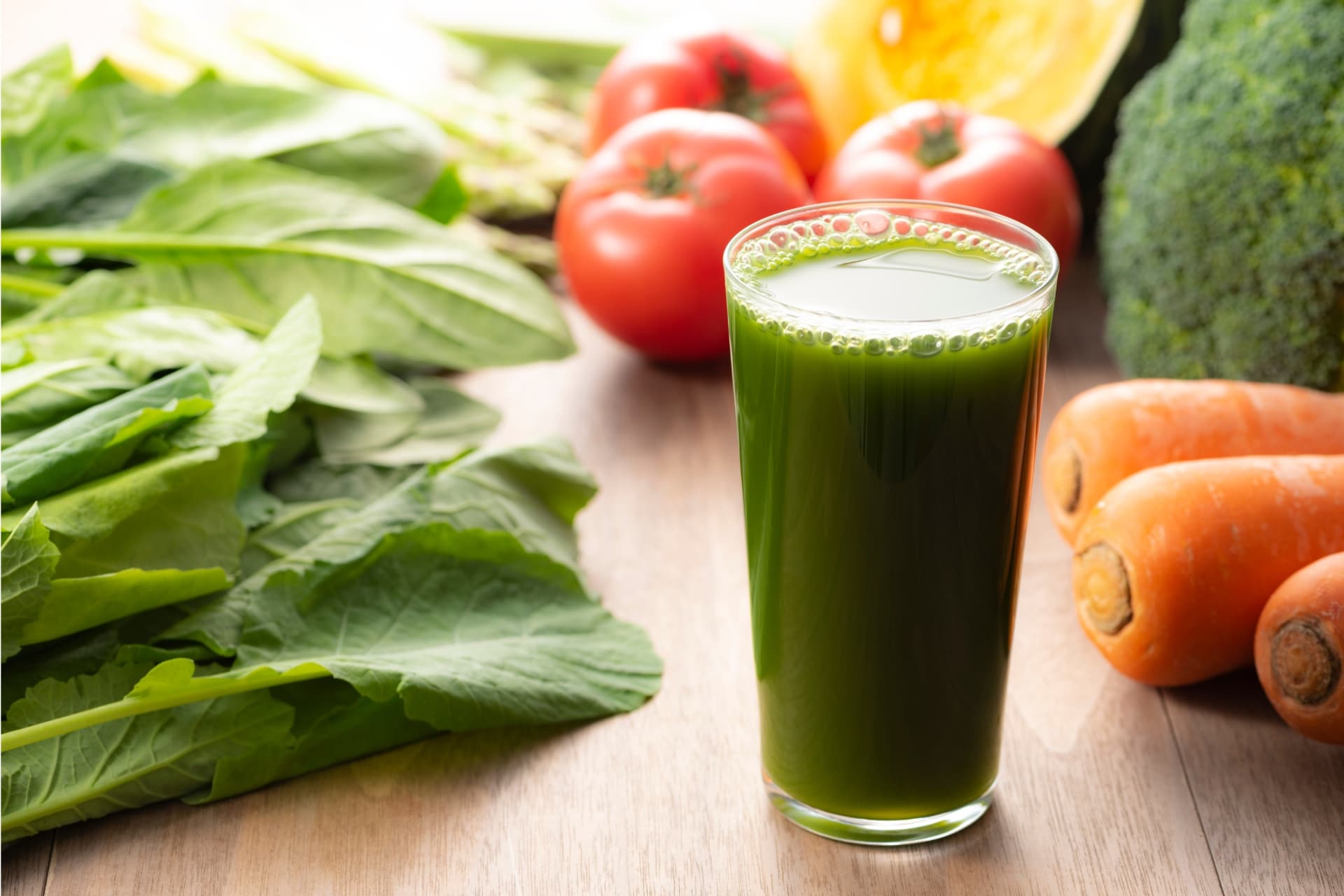 4. 注意① 野菜ジュース