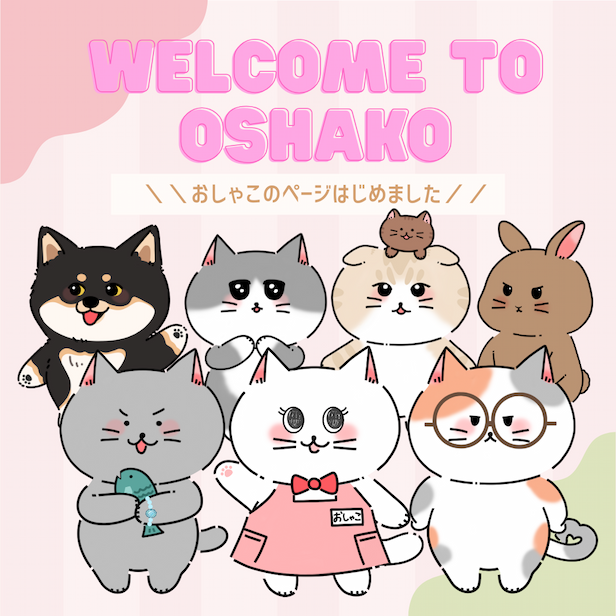 おしゃこのページ始めました