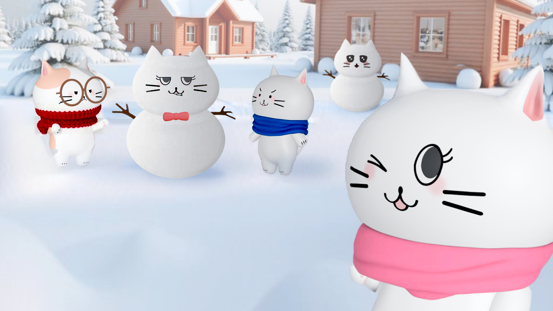 おしゃこ壁紙冬