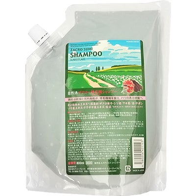 コスメ通販　サニープレイス ザクロ精炭酸ハイグレード自然派シャンプー詰替 800ml