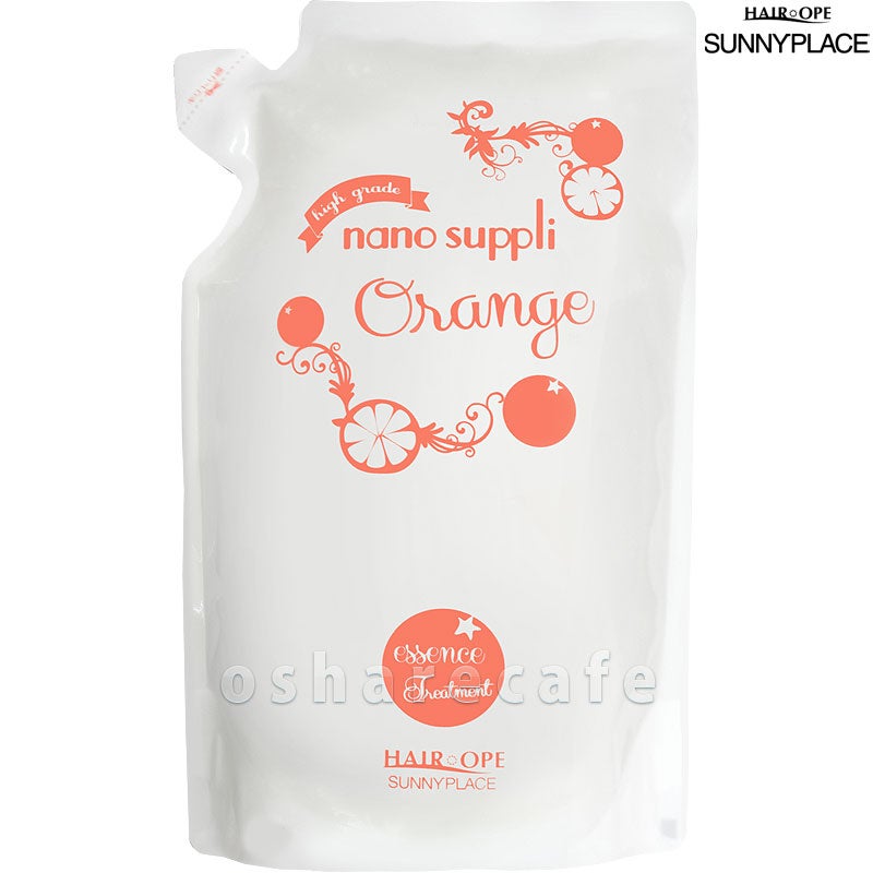 コスメ通販サニープレイス ナノサプリエッセンストリートメント(オレンジ)詰替 800ml
