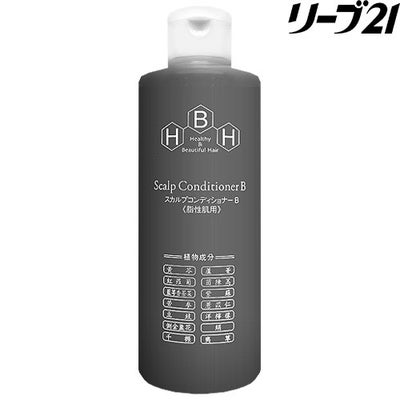 コスメ通販　リーブ21 ＨＢＨ スカルプコンディショナーB＜ブラック＞ 300ml (脂性肌用)リーヴ21