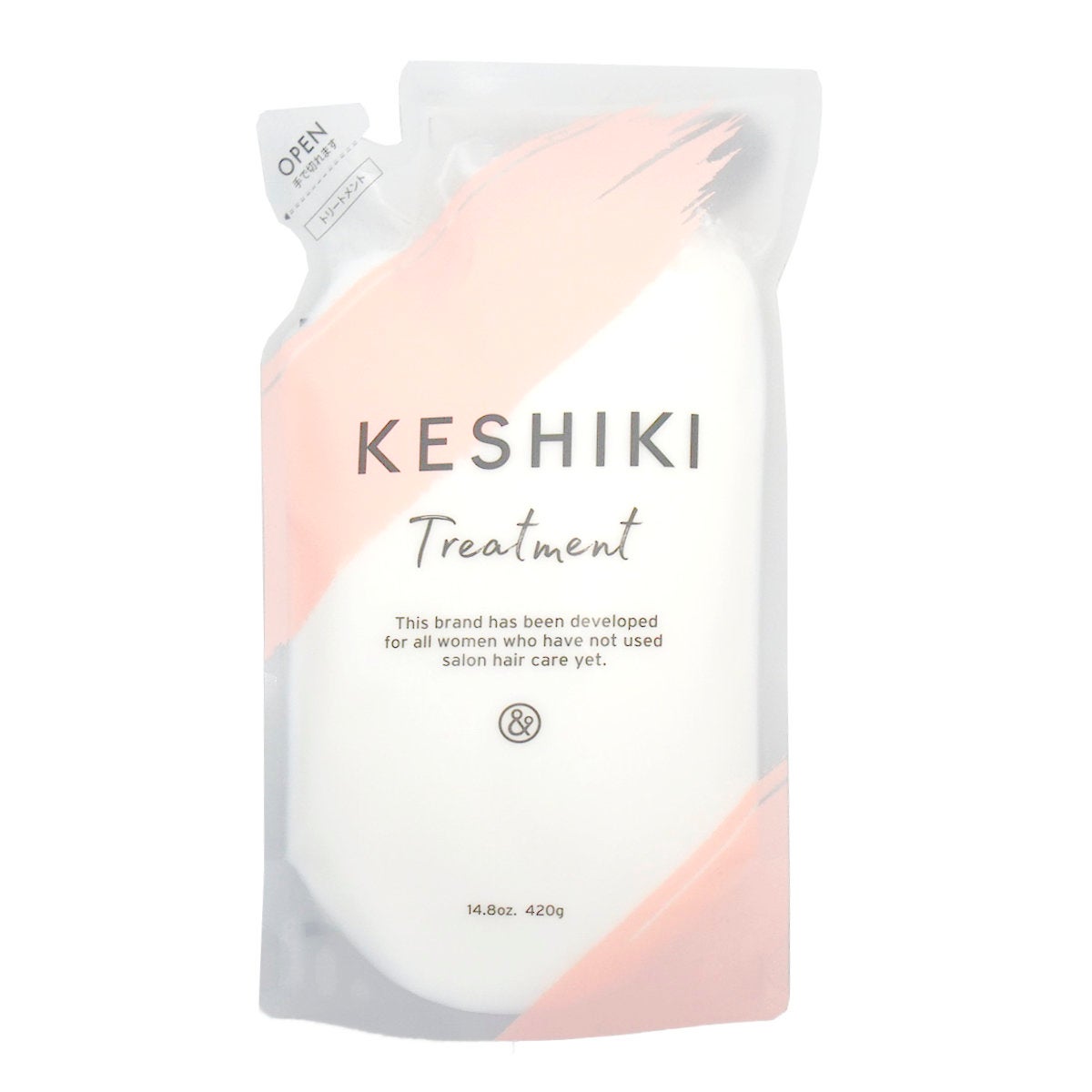 コスメ通販　KESHIKI ケシキ ヘアトリートメント詰替420g