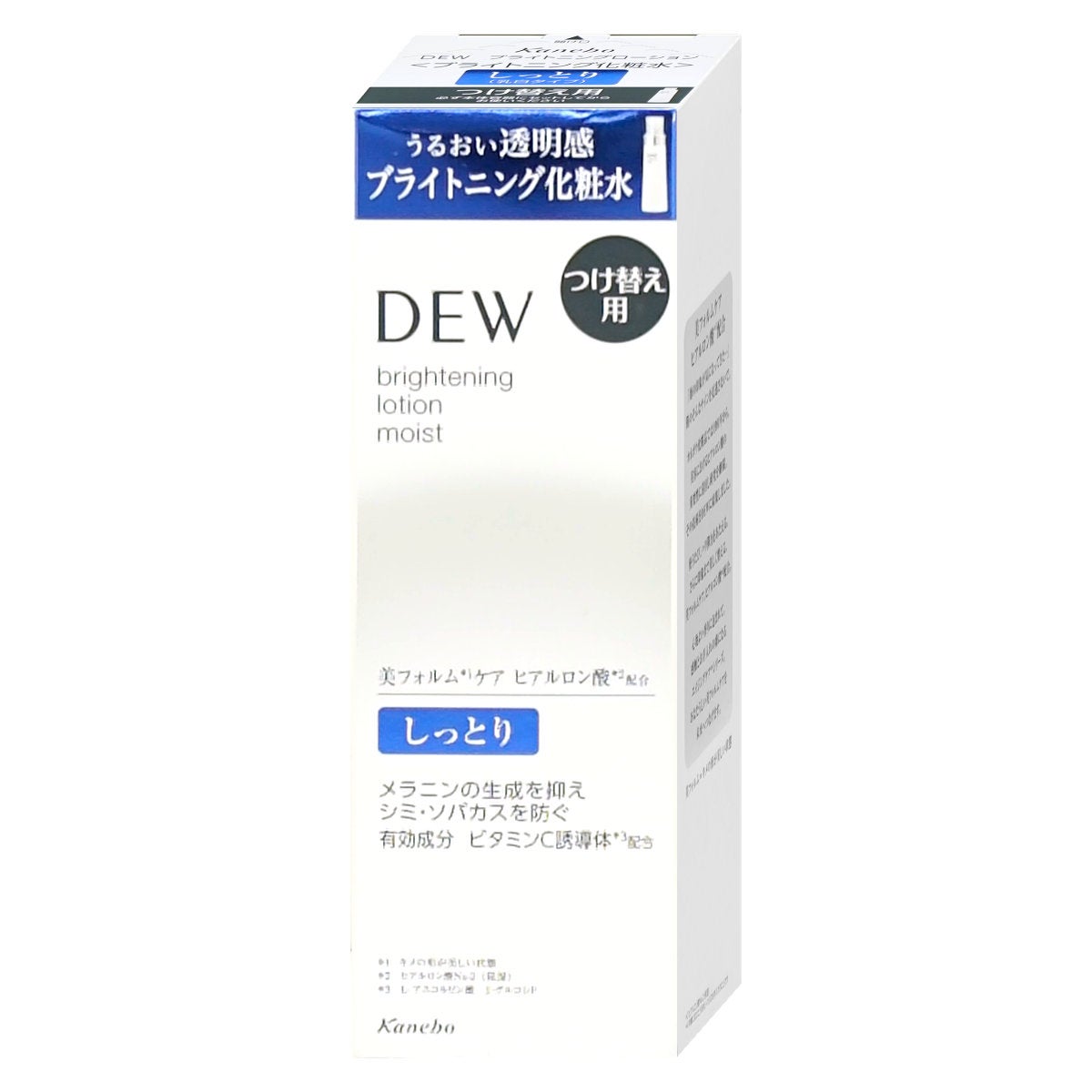コスメ通販　カネボウ DEW ブライトニングローション しっとり(レフィル) 150ml