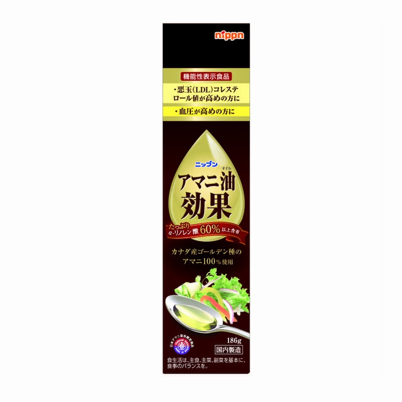 コスメ通販　日本製粉 ニップン アマニ油効果 186g