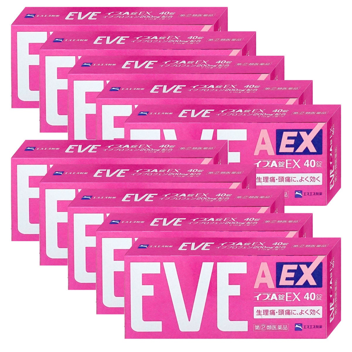 コスメ通販　【指定第2類医薬品】イブA錠EX 40錠×10個(セルフメディケーション税制対象)