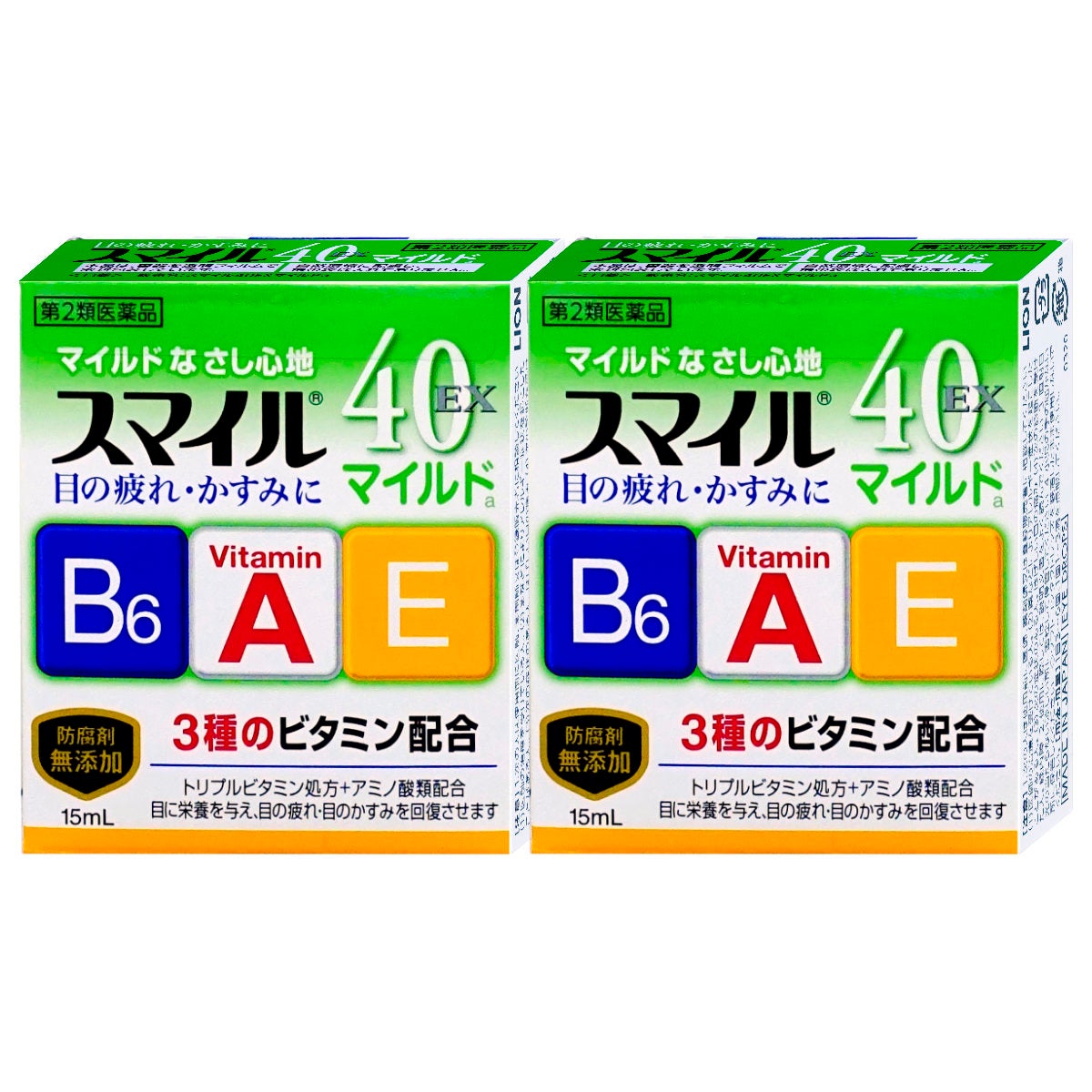 コスメ通販　【第2類医薬品】スマイル40EXマイルド 15ml×2個