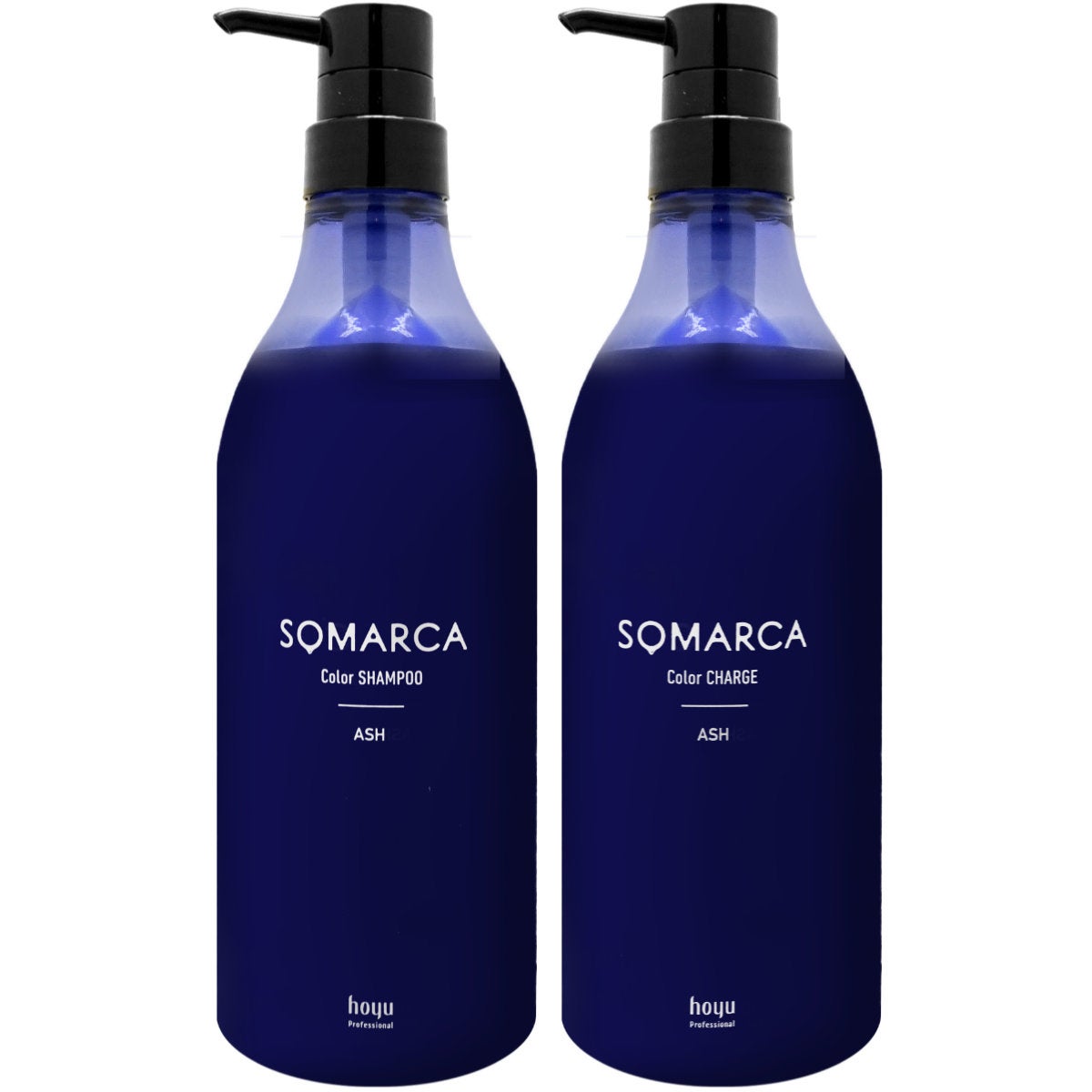 コスメ通販　ホーユー ソマルカ アッシュセット カラーシャンプー770ml+カラーチャージ750g