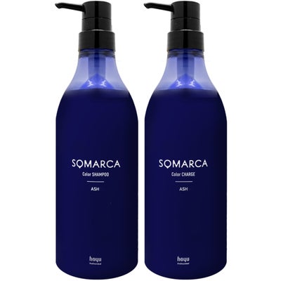 コスメ通販　ホーユー ソマルカ アッシュセット カラーシャンプー770ml+カラーチャージ750g