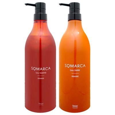 コスメ通販　ホーユー hoyu ソマルカ オレンジセット カラーシャンプー770ml+カラーチャージ750g