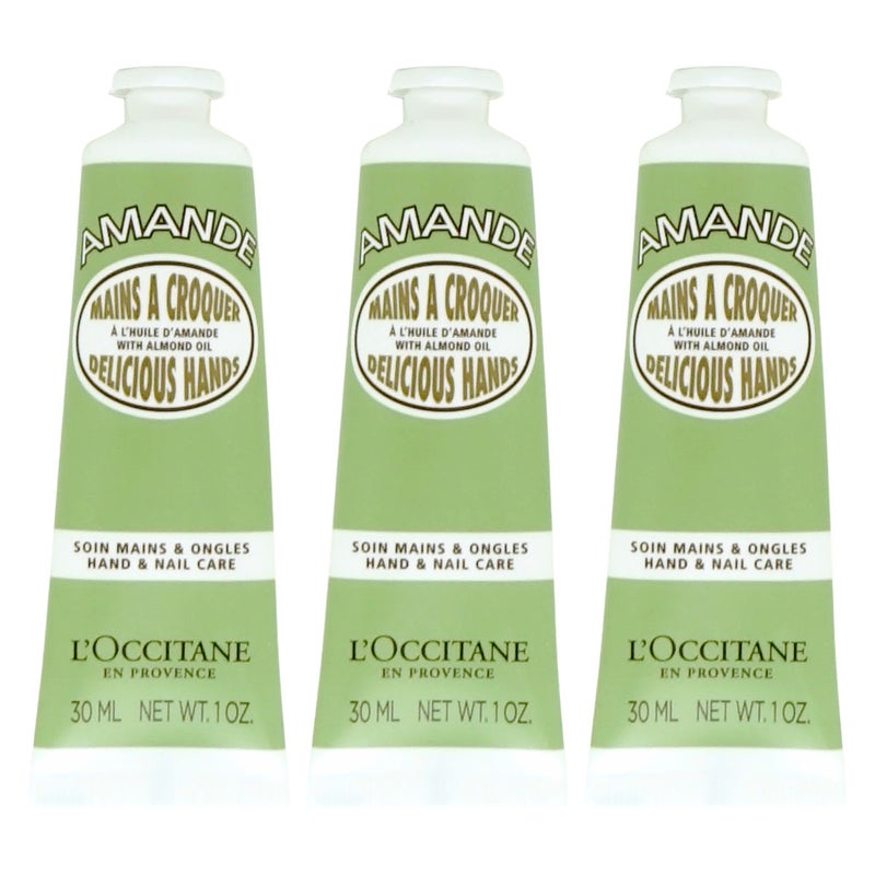 【3本セット】ロクシタン アーモンド ハンドクリーム 30ml