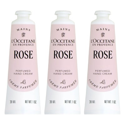 【3本セット】ロクシタン ローズ パフュームド ハンドクリーム 30ml