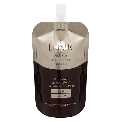コスメ通販　資生堂エリクシール アドバンスドエマルジョンT II 110ml (さっぱり)【レフィル/詰め替え/乳液/つめかえ/詰替用】