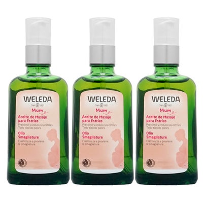 コスメ通販　【セット】WELEDA ヴェレダ マザーズボディオイル 100ml×3本(ポンプ)