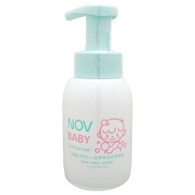 コスメ通販　ノエビア NOVノブ ベビー フォーミングソープ 300ml