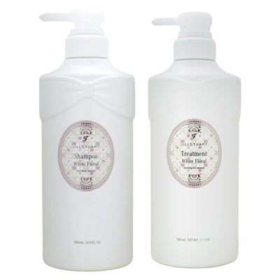 コスメ通販　ジルスチュアート ホワイトフローラル シャンプー 500ml+コンディショナー 500ml(6044174-set1)