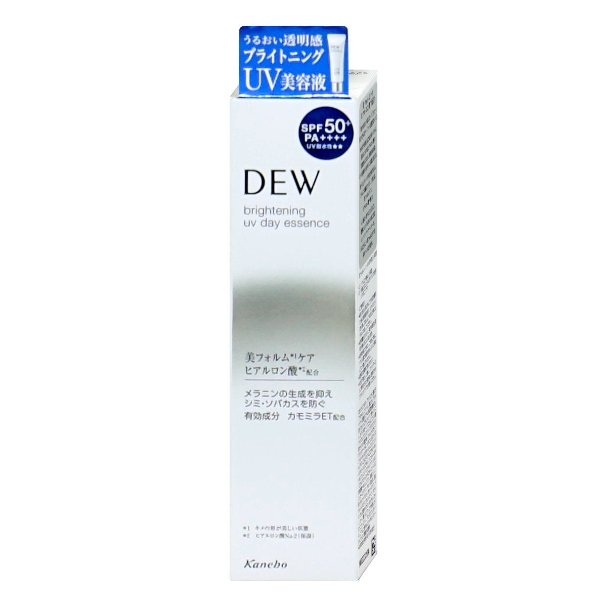 コスメ通販　カネボウ DEW ブライトニングUVデイエッセンス 40g SPF50+PA++++
