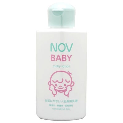 コスメ通販　ノエビア NOVノブ ベビー ミルキィローション 120ml(6023372)