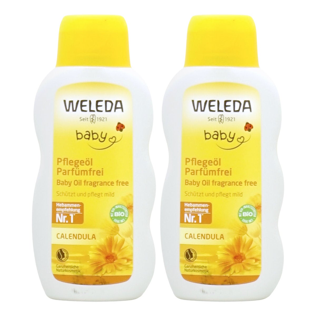 コスメ通販　WELEDA ヴェレダ カレンドラベビーオイル N 200ml× 2本
