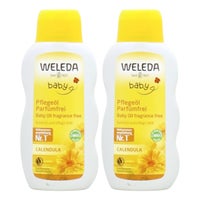 コスメ通販　WELEDA ヴェレダ カレンドラベビーオイル N 200ml× 2本