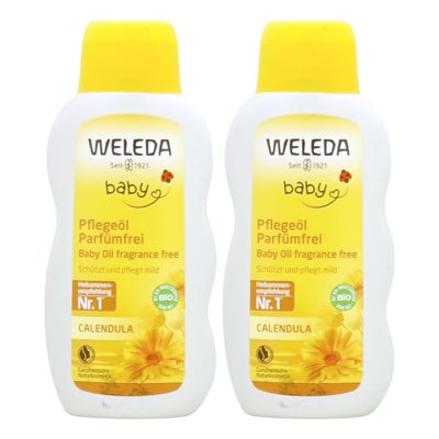 コスメ通販　WELEDA ヴェレダ カレンドラベビーオイル N 200ml× 2本