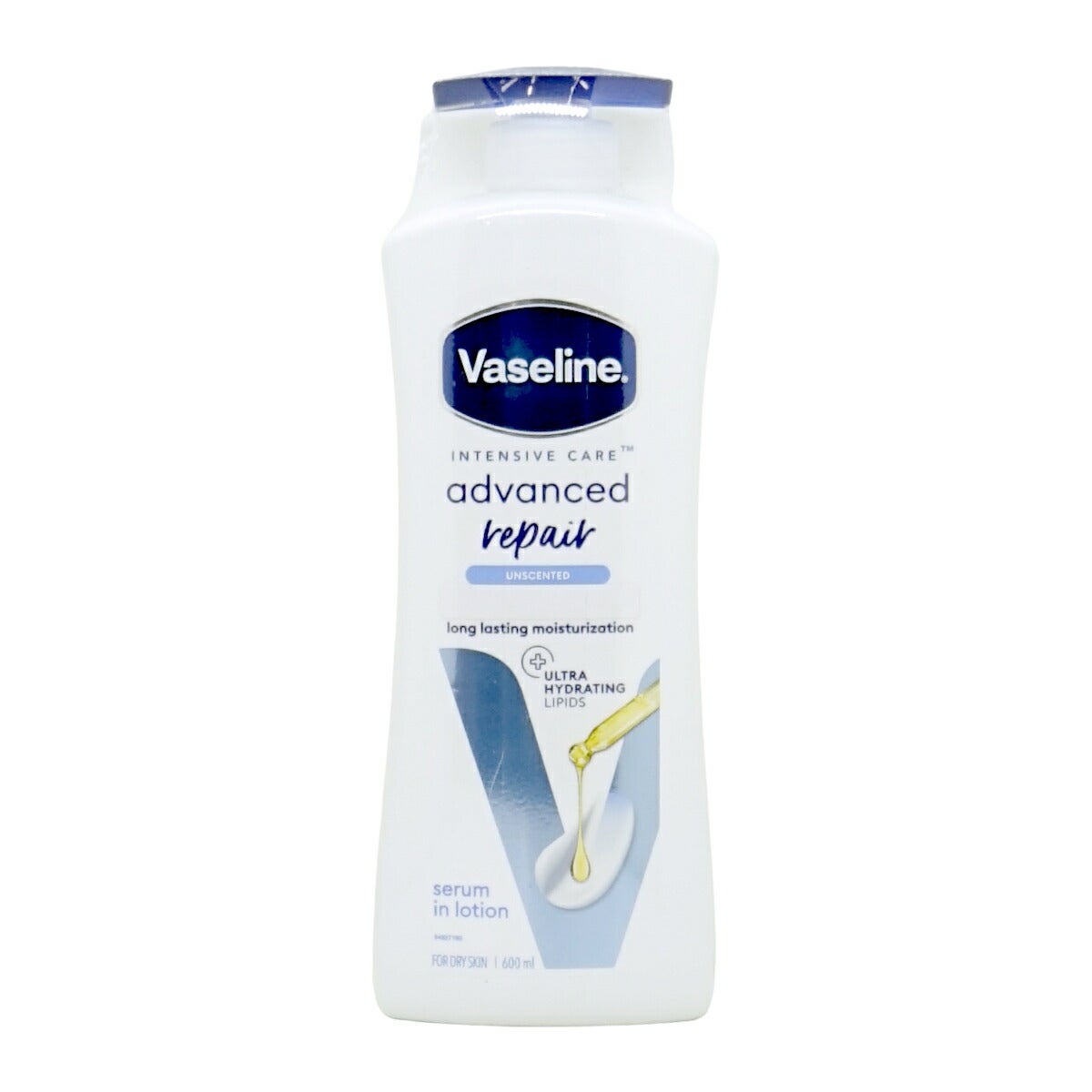 ヴァセリン アドバンスドリペア ボディローション 600ml インテンシブケア 無香料