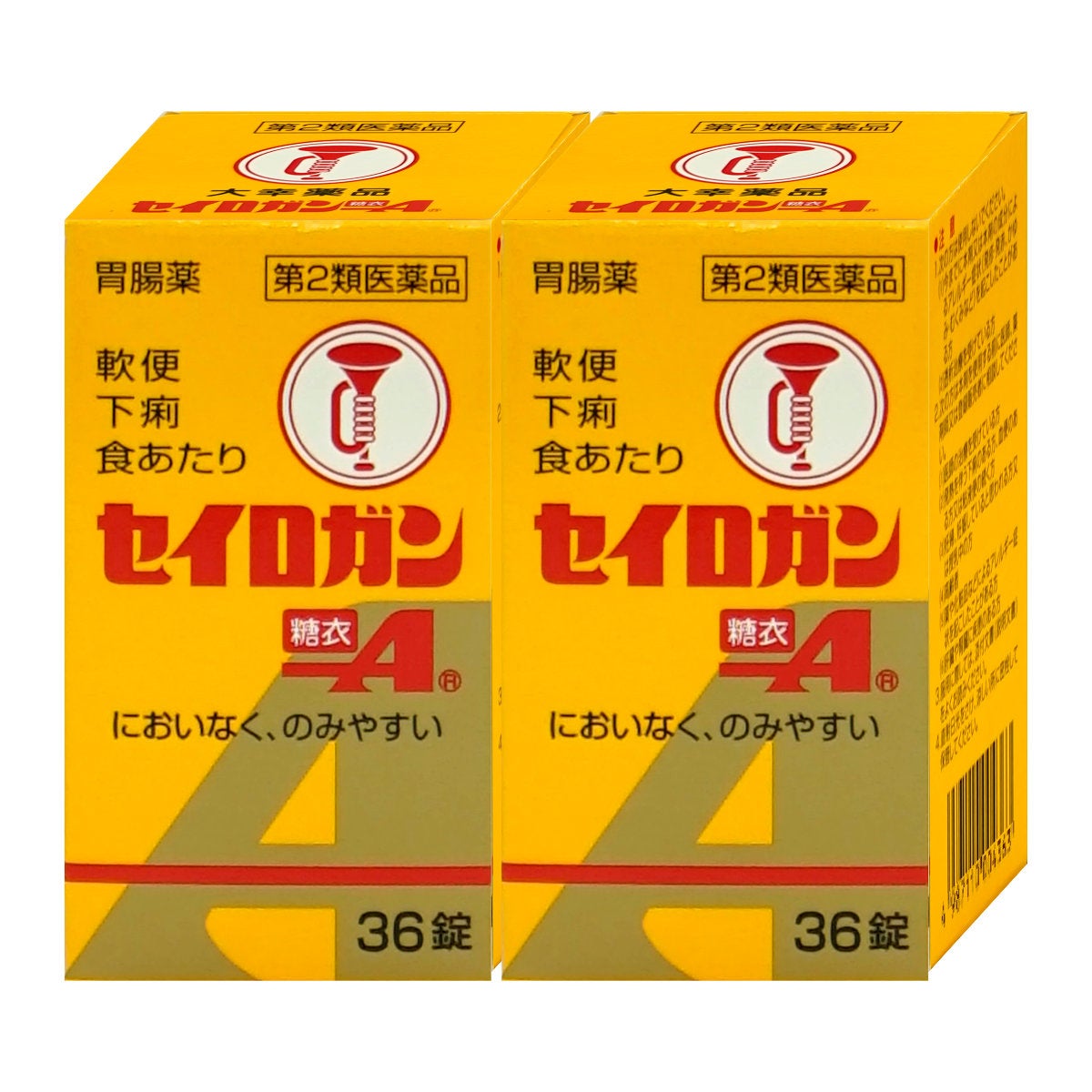 コスメ通販　【第2類医薬品】セイロガン糖衣A錠 36錠×2個