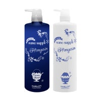 コスメ通販　【セット】サニープレイス ナノサプリ ヒンヤリン 本体セット (シャンプーEX 1000ml＋トリートメント 1000ml)