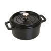 通販　ストウブ Staub 40509-487 ピコ・ココット ラウンド 20cm ブラック