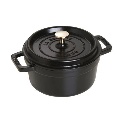 通販　ストウブ Staub 40509-487 ピコ・ココット ラウンド 20cm ブラック
