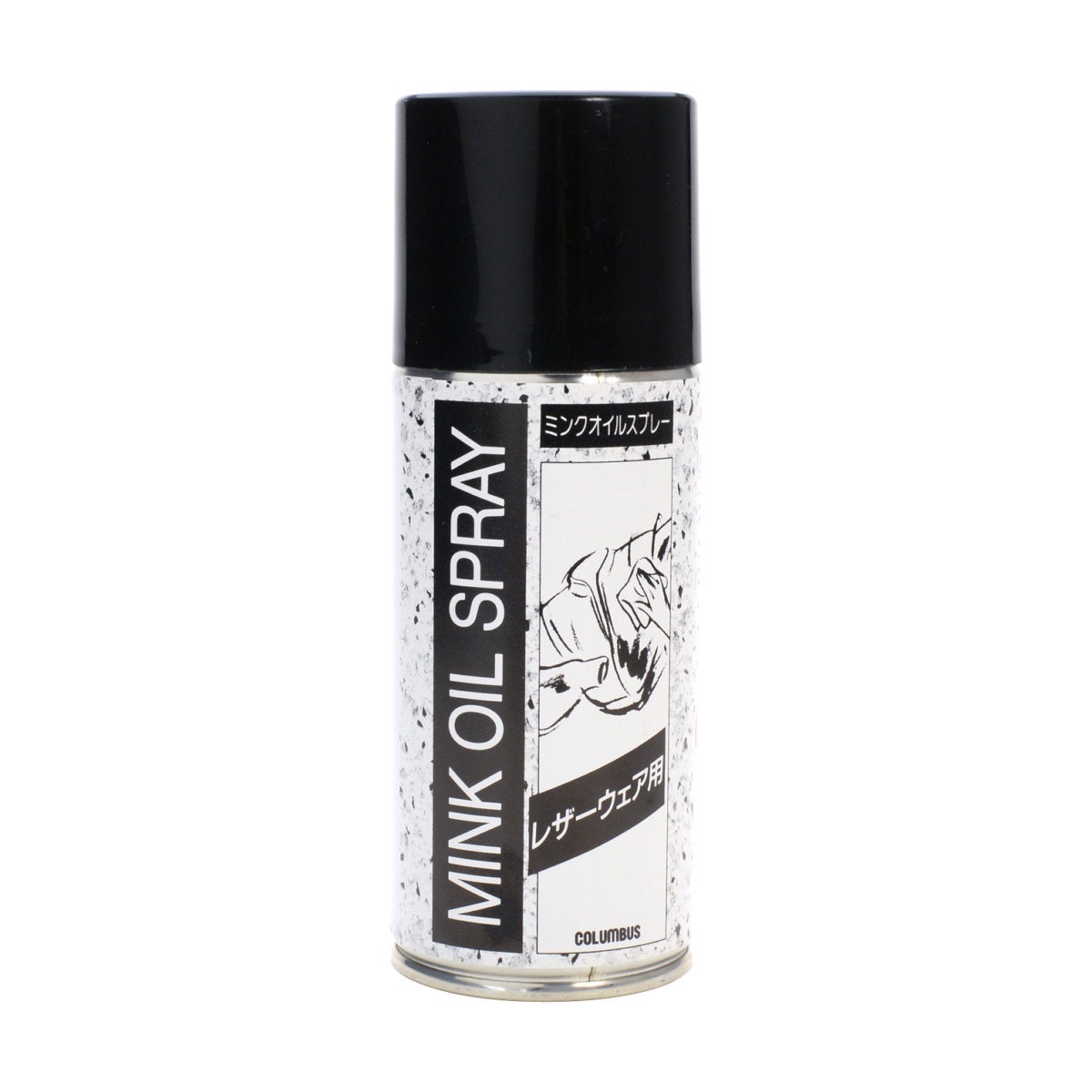 通販　コロンブス レザーウェア用 ミンクオイルスプレー 180ml