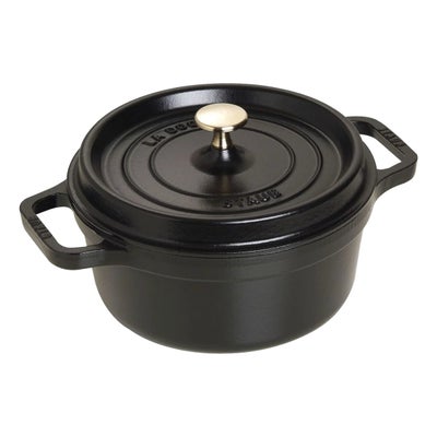 通販　ストウブ Staub 40509-305 ピコ・ココット ラウンド 22cm ブラック