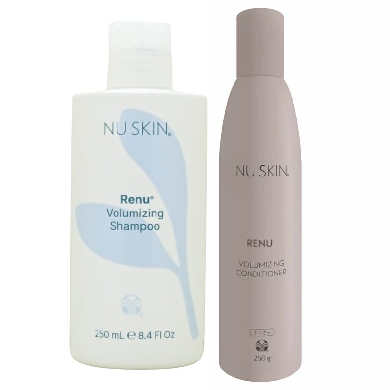 ニュースキン レニュー ボリューマイジング シャンプー+コンディショナー 250g Renu Volumizing Shampoo