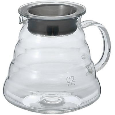 通販　HARIO XGSR-60-TB V60グラスサーバー600クリア