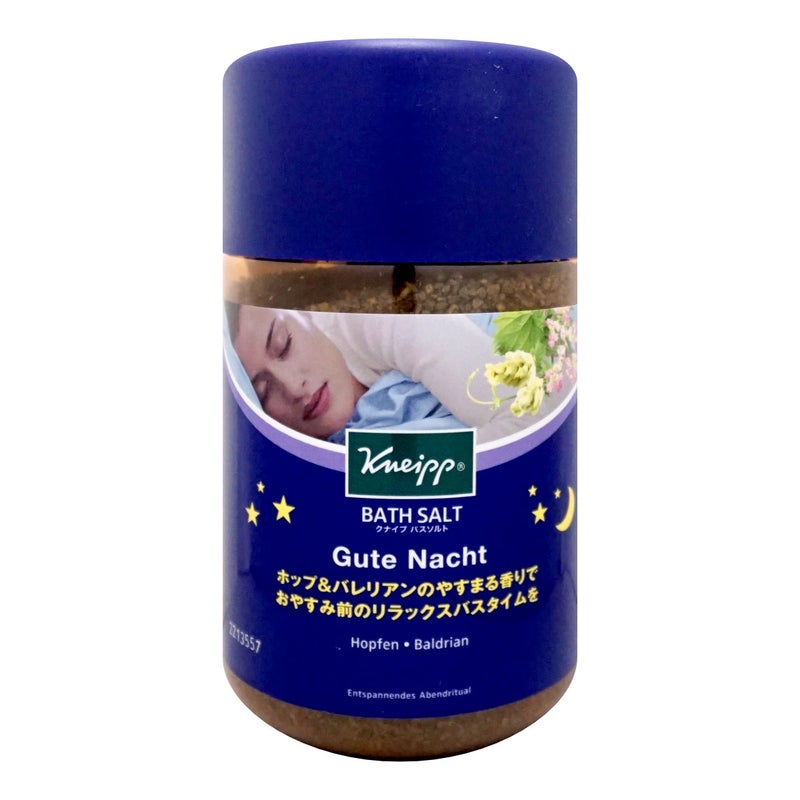 コスメ通販　クナイプ バスソルト 850g ホップ&バレリアンの香り KNEIPP やすらぎバスタイム 入浴剤