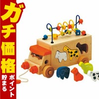 通販　エド・インター アニマルビーズバス【3歳～】【Ed.Inter エドインター GENI ジェニ 手・指先をつかうあそび 木のおもちゃ】