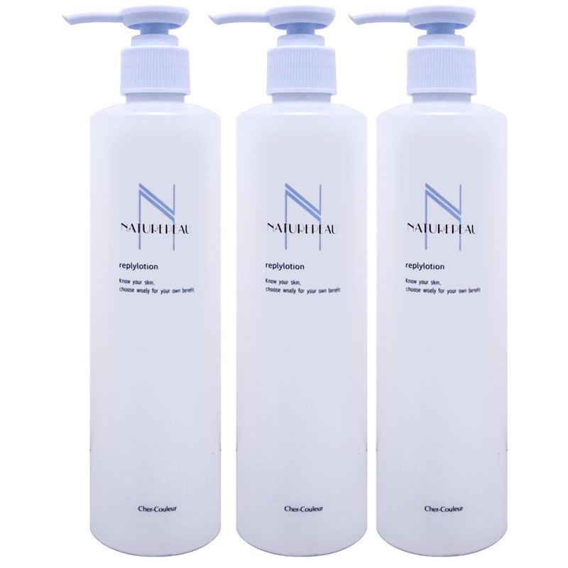 コスメ通販　【セット】【国内正規品】シェルクルール ナチュレポウ リプライローション 330ml×3個【化粧水 まとめ買い 3個セット】