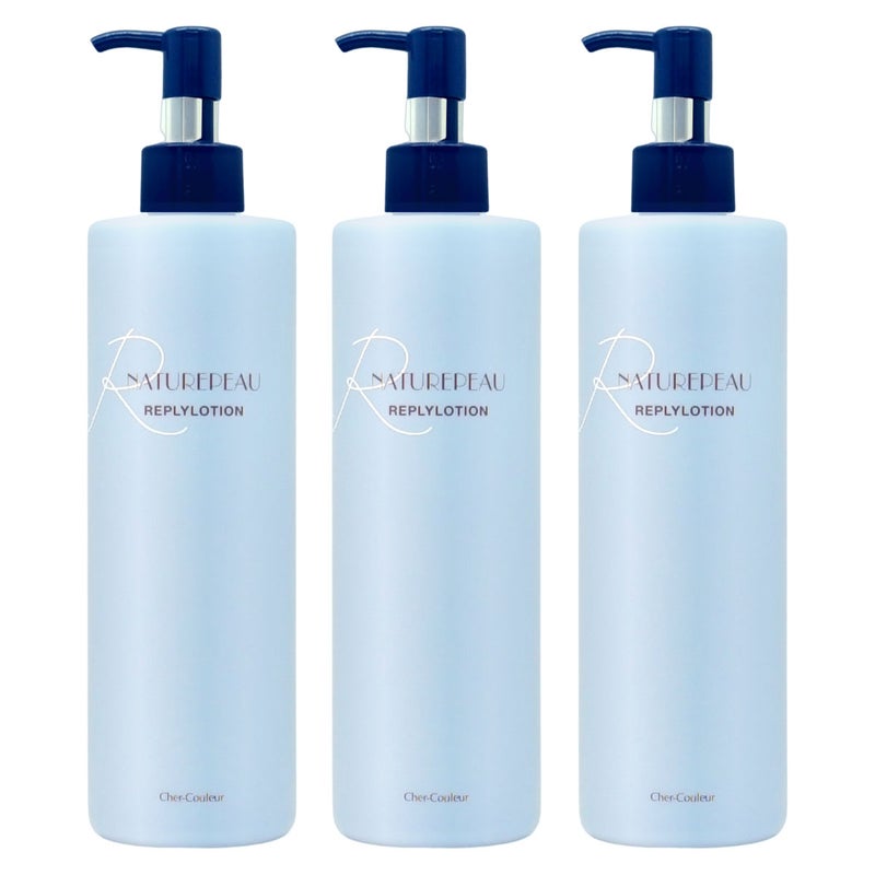 コスメ通販　【セット】【国内正規品】シェルクルール ナチュレポウ リプライローション 330ml×3個【化粧水 まとめ買い 3個セット】