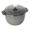 通販　ストウブ Staub ラ・ココット de GOHAN Sサイズ 12cm 40509-702 グレー【時短 カンタン 1合炊き ホーロー鍋 調理器具 デ ゴハン 炊飯 ごはん ワナベ ココハン】【シリアルNo付国内正規品/国内生涯保証書付】