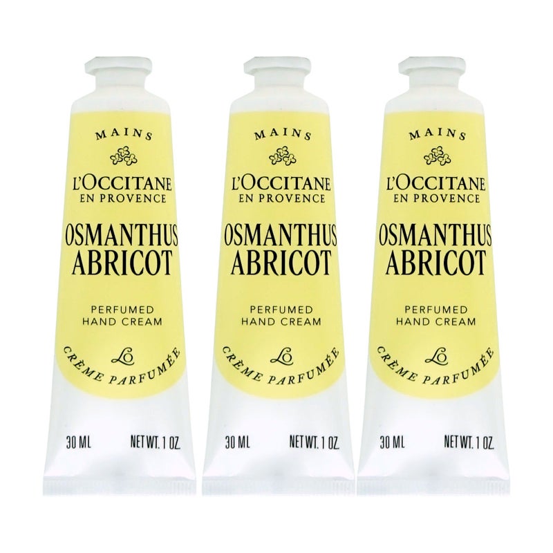 コスメ通販　【3本セット】ロクシタン オスマンサス ハンドクリーム 30ml 【ハンドケア】