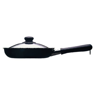通販　柳宗理 AYS1202 マグマプレート鉄フライパン 蓋付 22cm