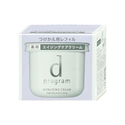 コスメ通販　資生堂 dプログラム バイタライジングクリーム(レフィル) 45g