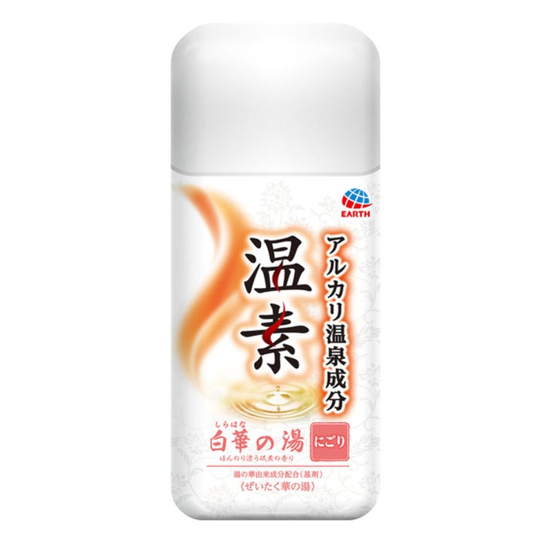通販　アース製薬 温素 白華の湯 600g【医薬部外品】