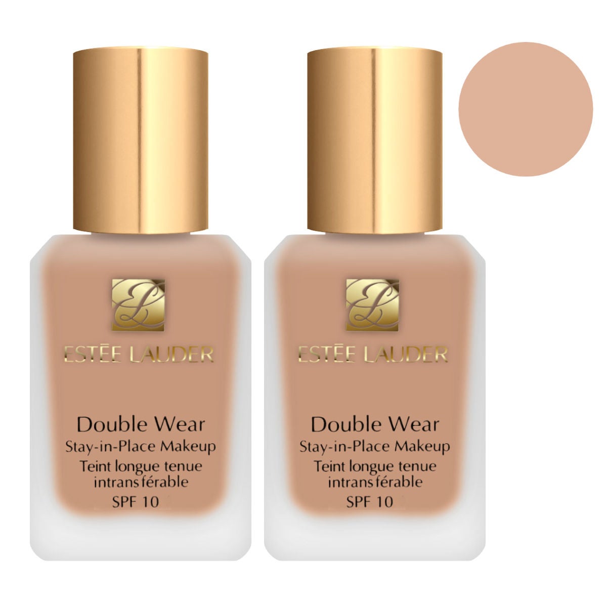 コスメ通販　【2個セット】エスティローダー ダブルウェア ステイインプレイスメークアップ 30ml×2個 #36 #1W2 (サンド) SPF10 PA++【ESTEE LAUDER】【リキッドファンデーション】 