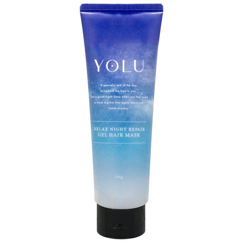 コスメ通販　YOLU(ヨル) リラックスナイトリペアジェルヘアマスク 145g ヘアトリートメント ナイトケア ナイト 夜間美容