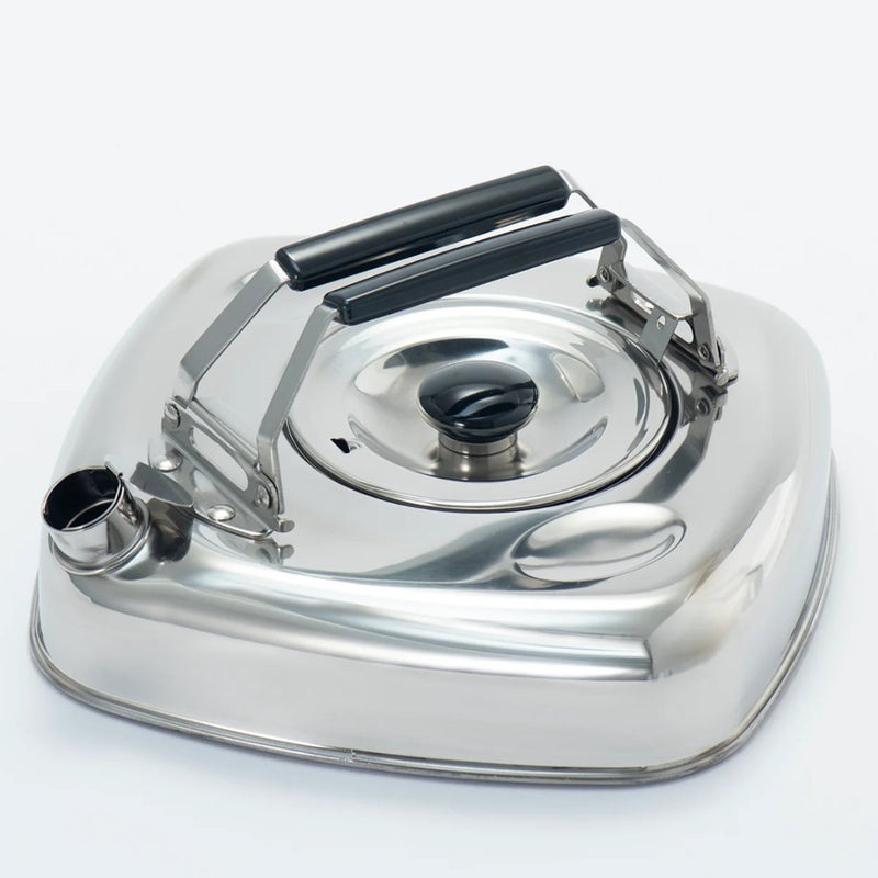 通販　杉山金属 KS-2625 薄型キューブケトル 1.6L【ストレーナー付き 】