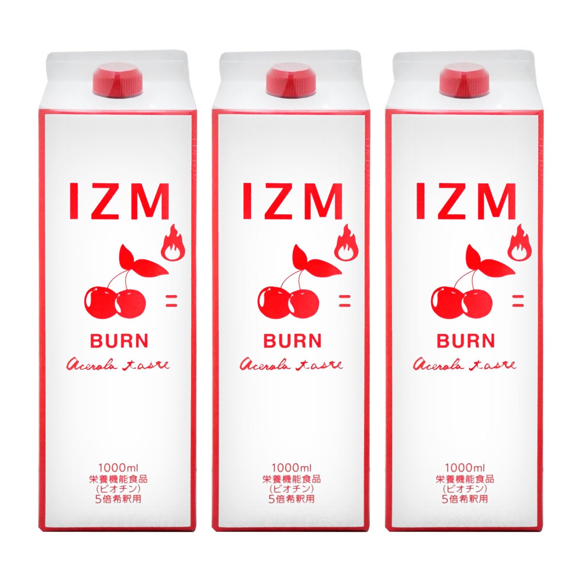 通販　【セット】IZM酵素ドリンク1000ml×3本 バーンアセロラテイスト BURN ACEROLA TASTE【食品】
