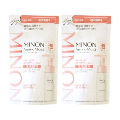 ミノン アミノモイスト ジェントルウォッシュ ホイップ 詰替 130ml× 2