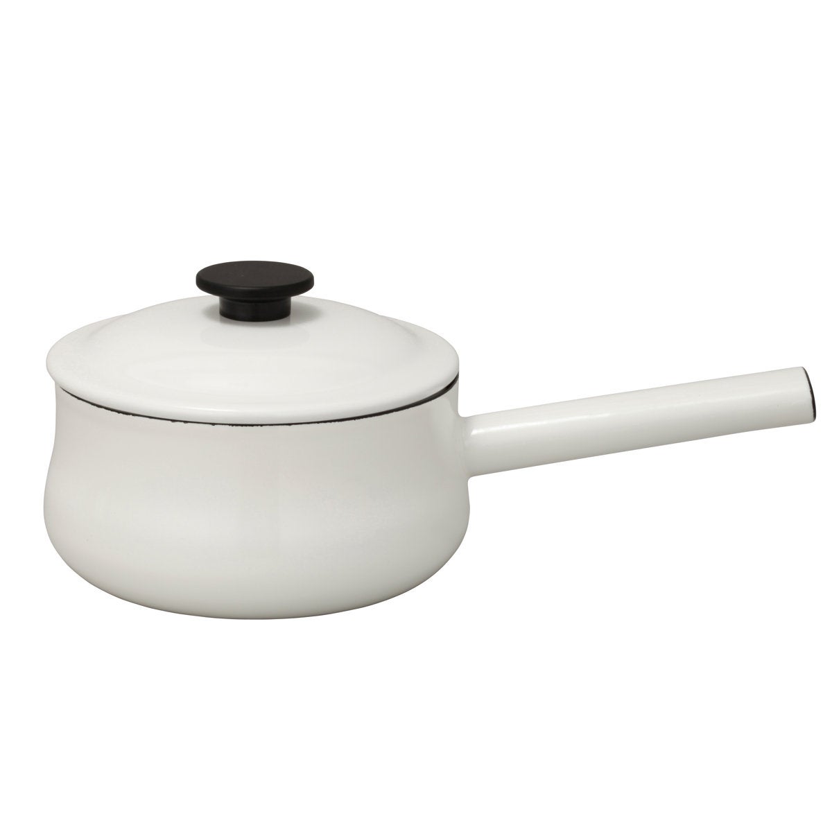 通販　野田琺瑯 LK-18N ルークソースパン18cm ホワイト【LUKE 日本製 ホーロー】