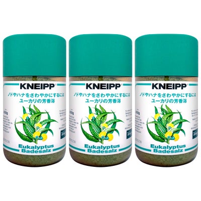 コスメ通販　【セット】クナイプ バスソルト 850g ユーカリ×3個【バスソルト】【医薬部外品】KNEIPP